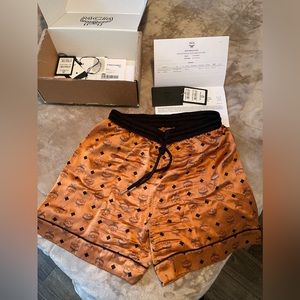 MCM Silk Print Boxer